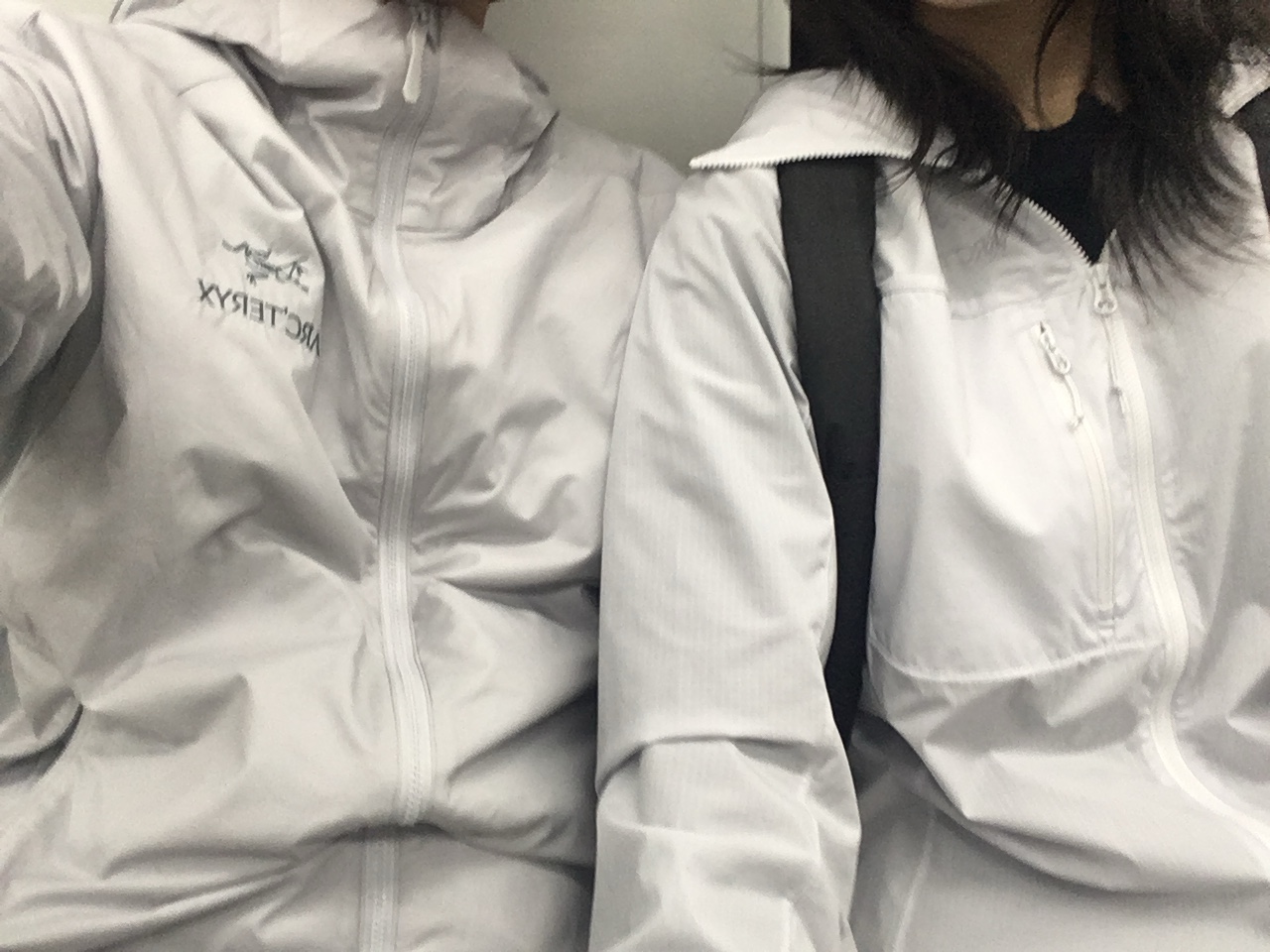(W) Arc'teryx Squamish Hoody Atmos, Arc'teryx Atom SL Hoody Solitude 착용 스타일