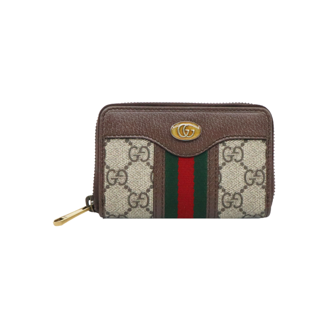 구찌 GG 수프림 캔버스 오피디아 지퍼 카드 지갑(Gucci GG Supreme Canvas Ophidia Zip Card Wallet)