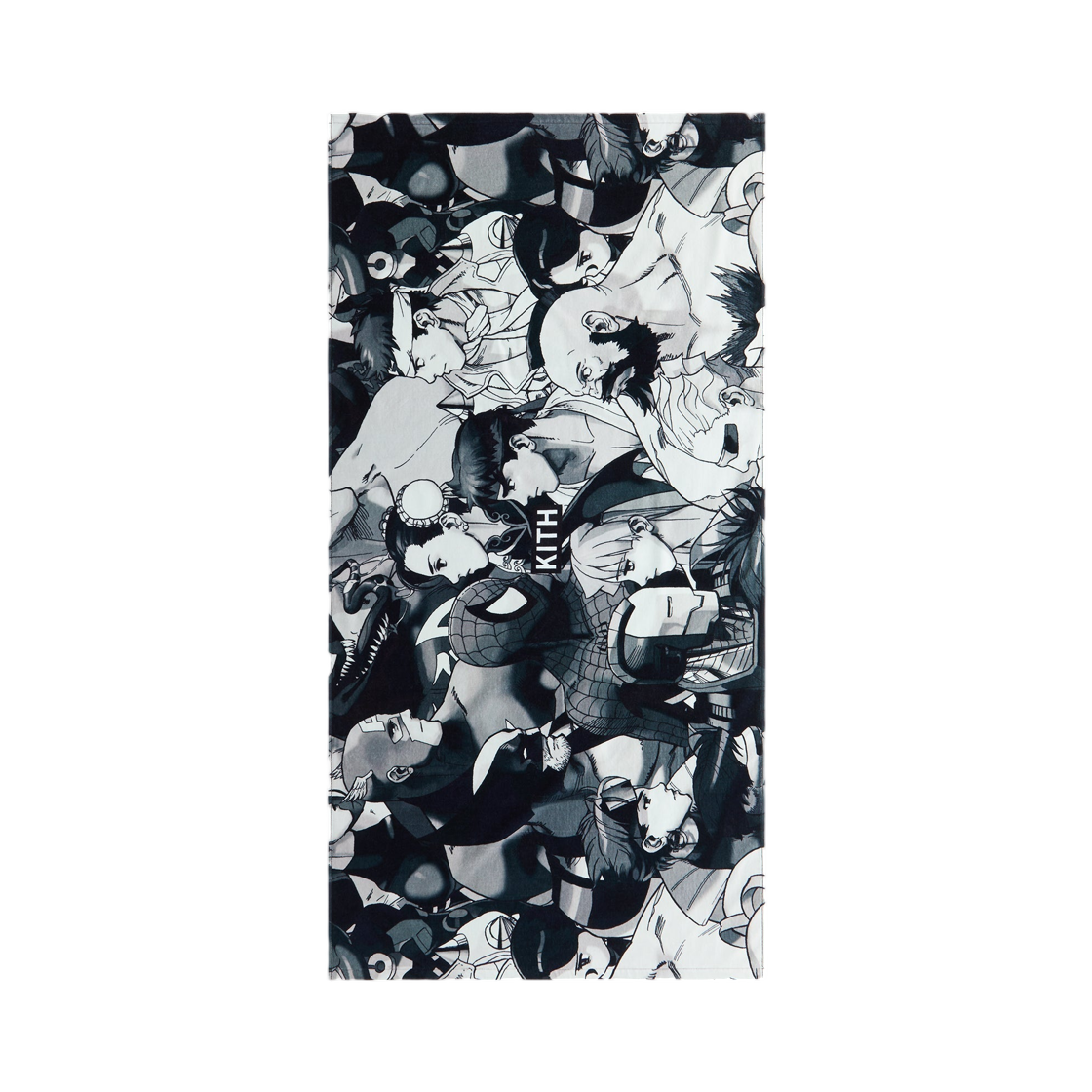 KHLHO0089-001 Kith x Marvel vs. Capcom Printed Towel Black