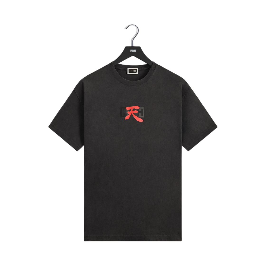 키스 x 캡콤 아쿠마 빈티지 티셔츠 블랙(Kith x Capcom Akuma Vintage T-Shirt Black) - 1