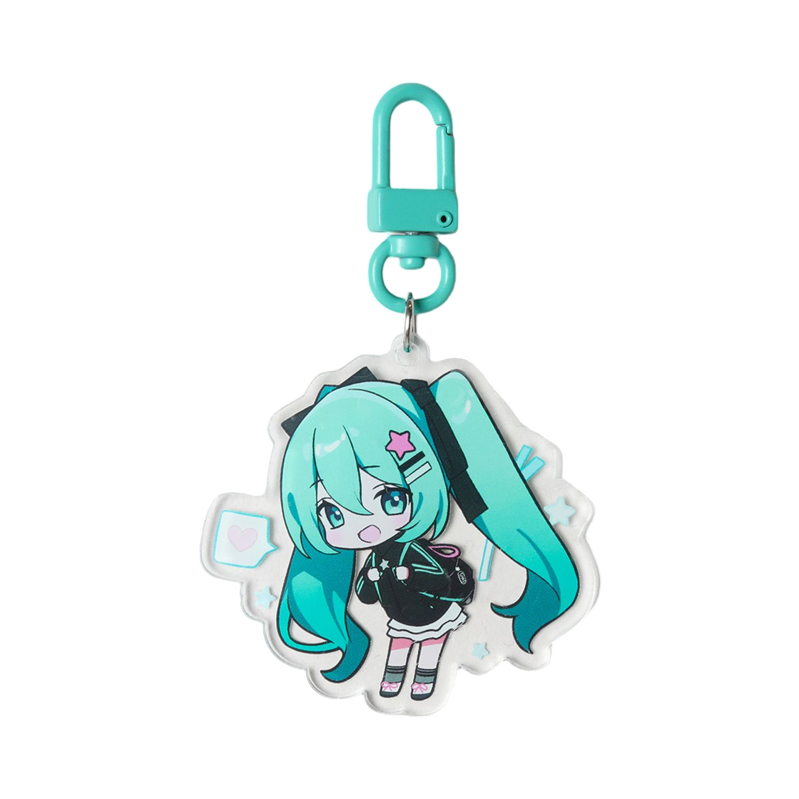 스파오 x 하츠네미쿠 아크릴 키링 프린트(Spao x Hatsune Miku Acrylic Keychain Print)