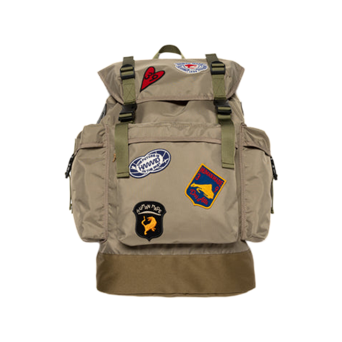 휴먼 메이드 백팩 올리브드랩(Human Made Backpack Olivedrab)