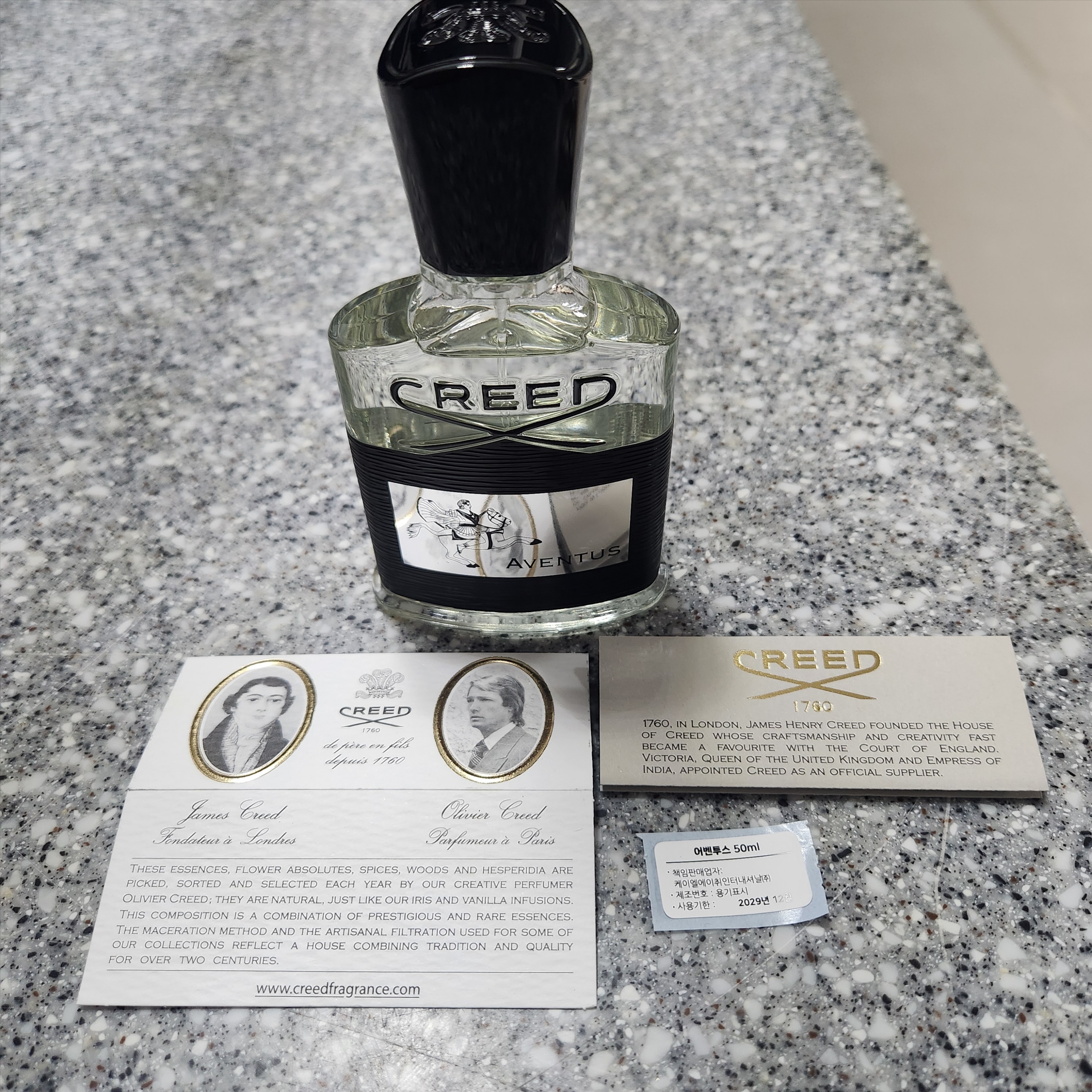 Creed Aventus Eau De Parfum 50ml 착용 스타일
