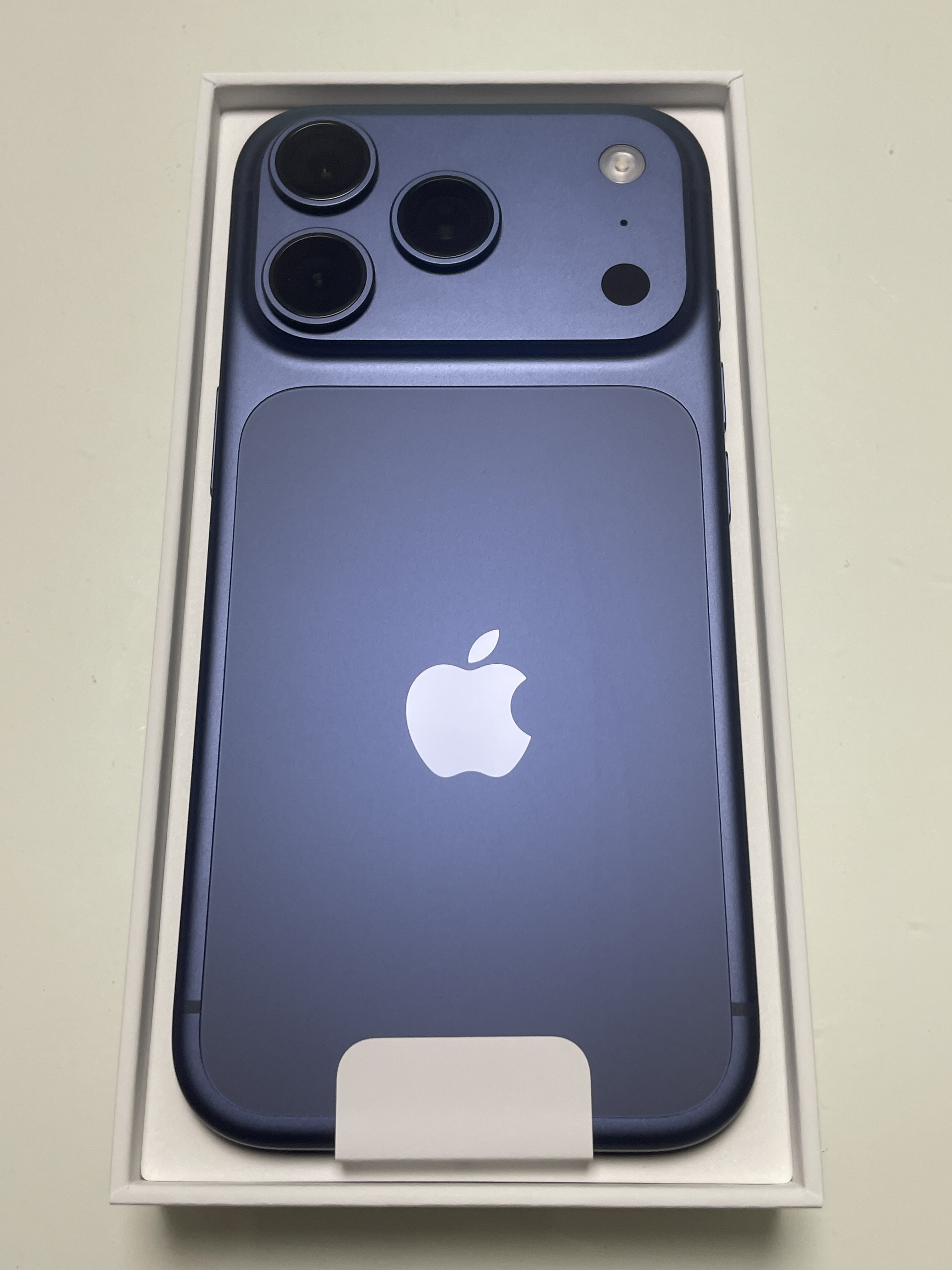 Apple iPhone 17 Pro 1TB Silver, Apple iPhone 17 Pro 512GB Deep Blue 착용 스타일 - 4