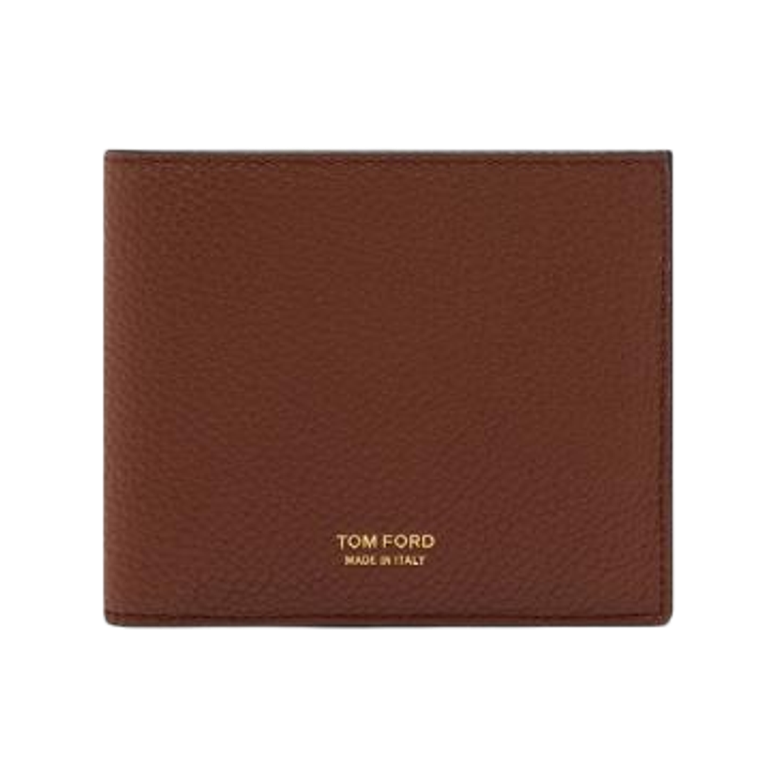 Y0228-LCL158G-1B108 Tom Ford Grain Leather Classic Bifold Wallet Mid Brown