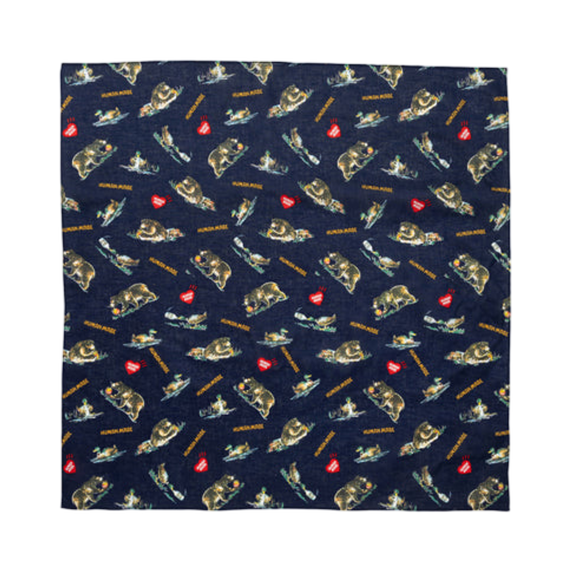 HM30GD092 Human Made Big Bandana Navy