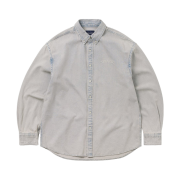 Thisisneverthat Washed Denim Shirt Lavender