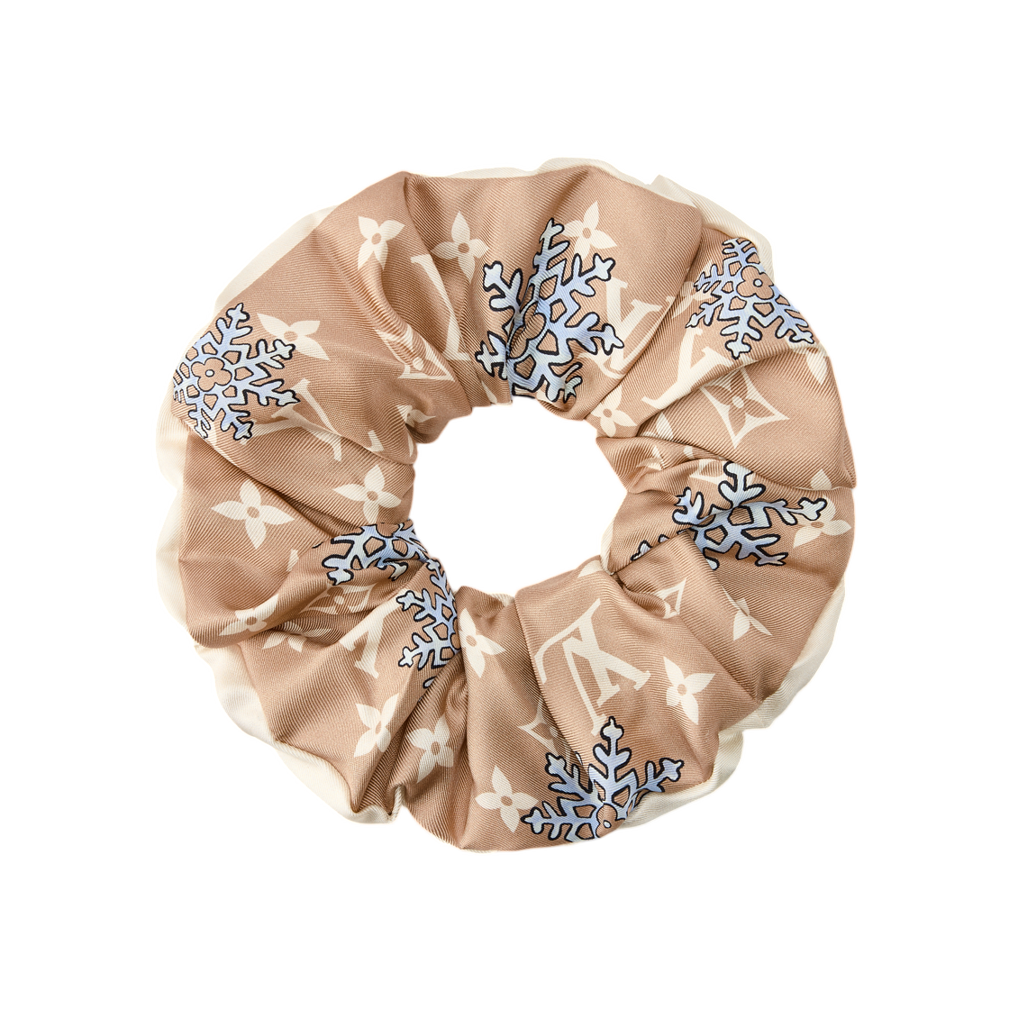 (W) 루이비통 비비엔 윈터 셀레브레이션 스크런치 화이트((W) Louis Vuitton Vivienne Winter Celebration Scrunchie White) - 2