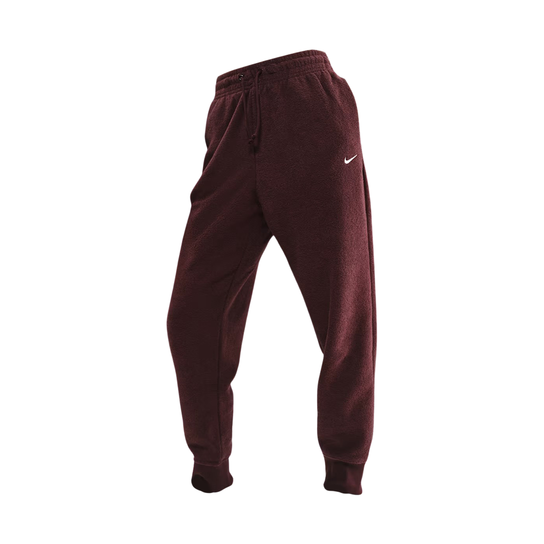 HQ7645-652 (W) Nike NSW Phoenix Plush Mid Rise Cozy Fleece Pants Burgundy Crush Sail - Asia