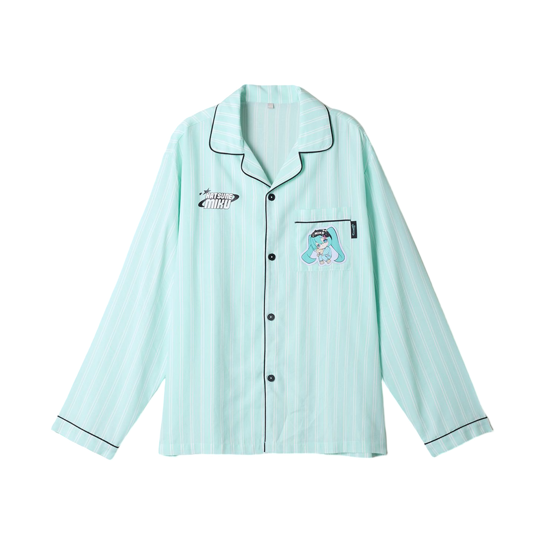 스파오 x 하츠네미쿠 롱슬리브 파자마 세트 민트(Spao x Hatsune Miku Long Sleeve Pajamas Set Mint) - 2