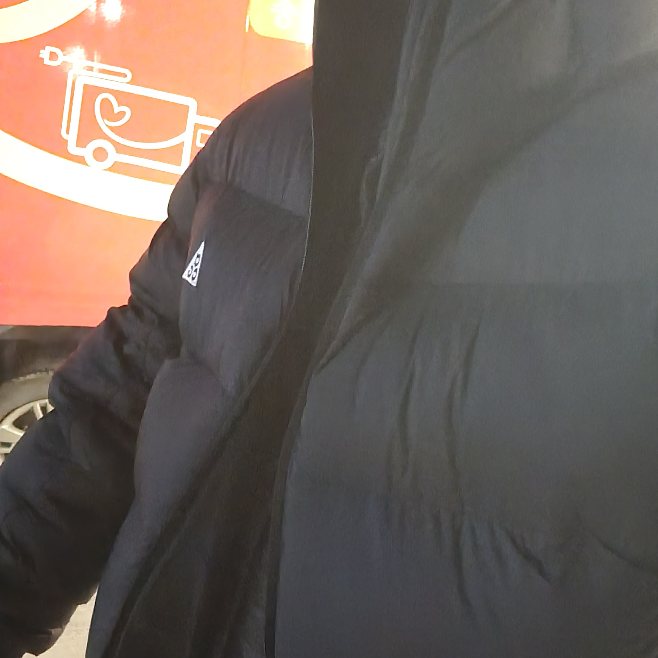 Nike ACG Therma-Fit ADV Lunar Lake Loose Hooded Jacket Black Summit White - Asia 착용 스타일