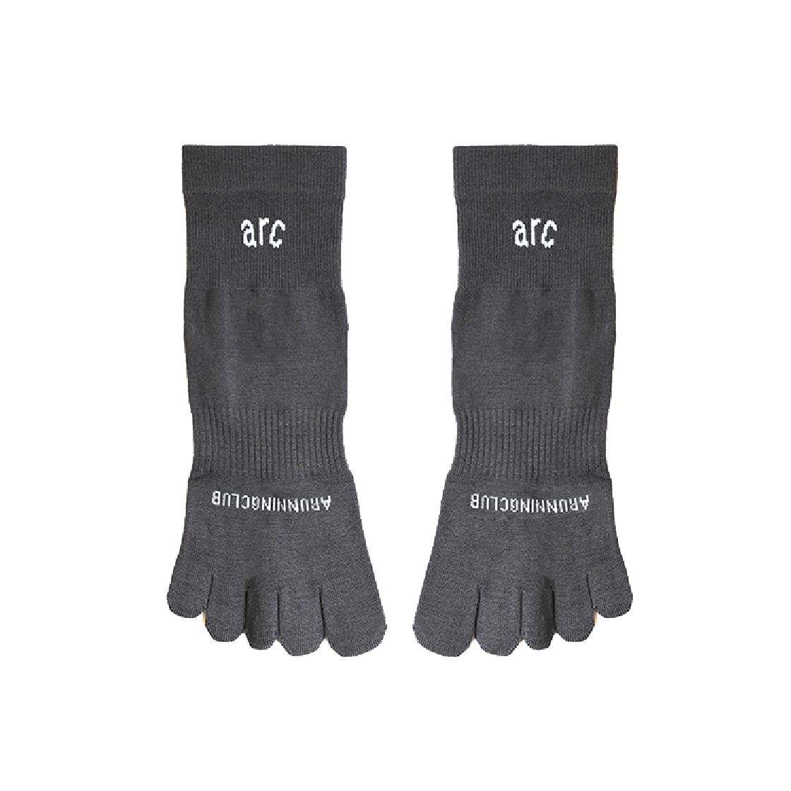 에이알씨 런 토 쿼터 삭스 그레이(ARC Run Toe Quarter Socks Grey)