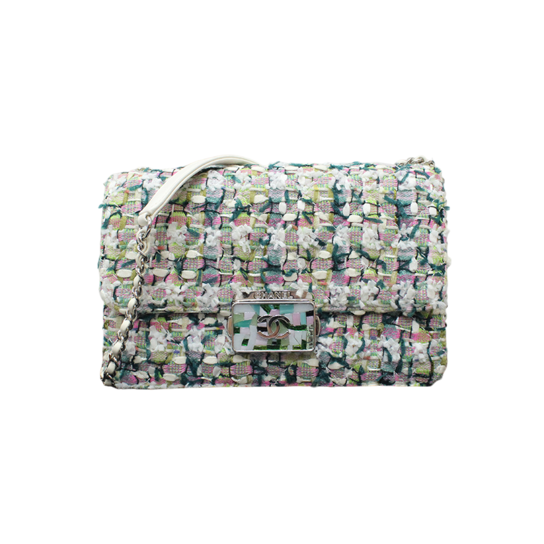 ITO7T4V6JEI8 Chanel Beauty Lock Small Tweed Shoulder Bag