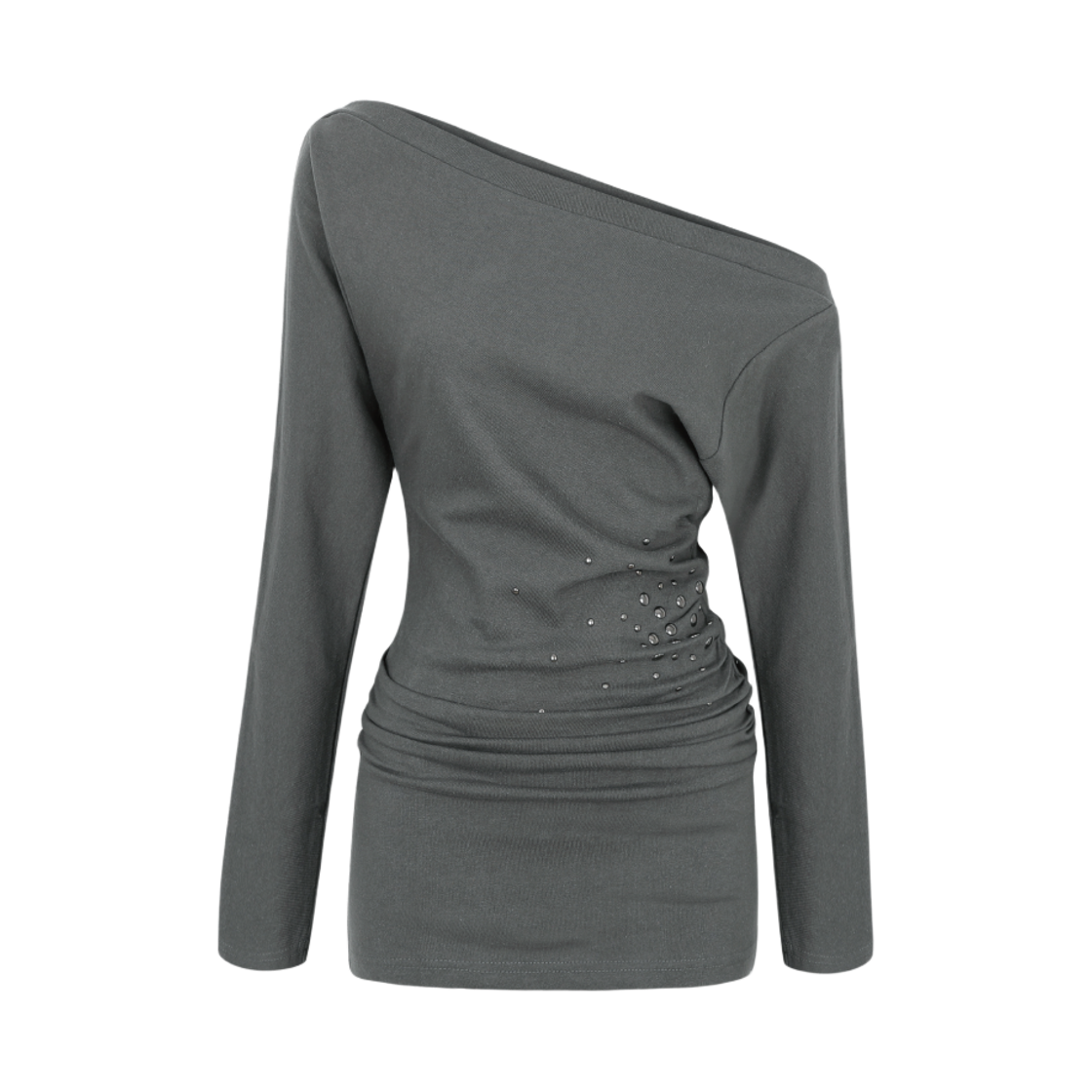 BN25FWOP2 Bnfrom Studded Sleeve Dress