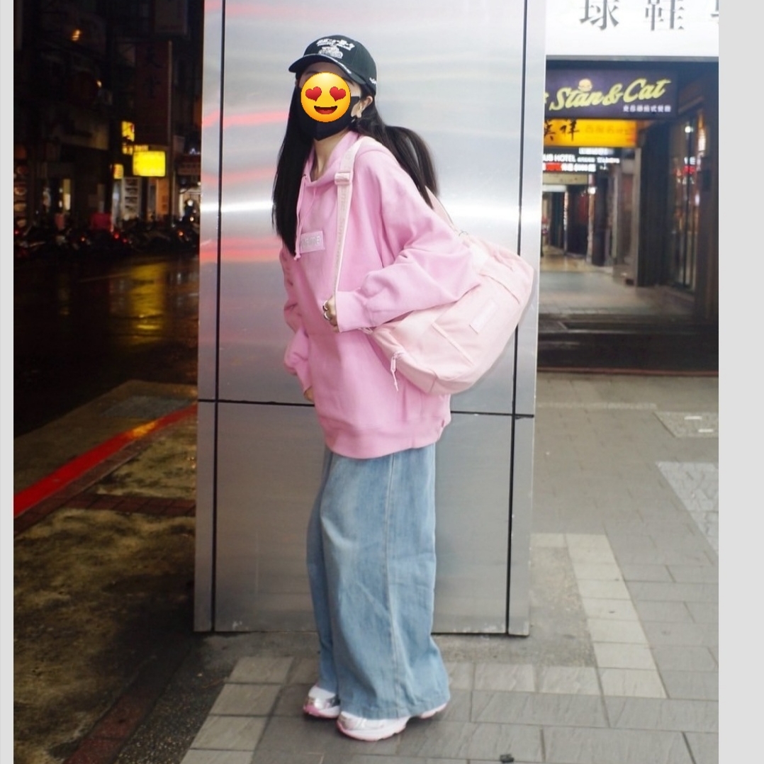 Supreme Box Logo Hooded Sweatshirt Dusty Pink - 24FW 착용 스타일 - 2