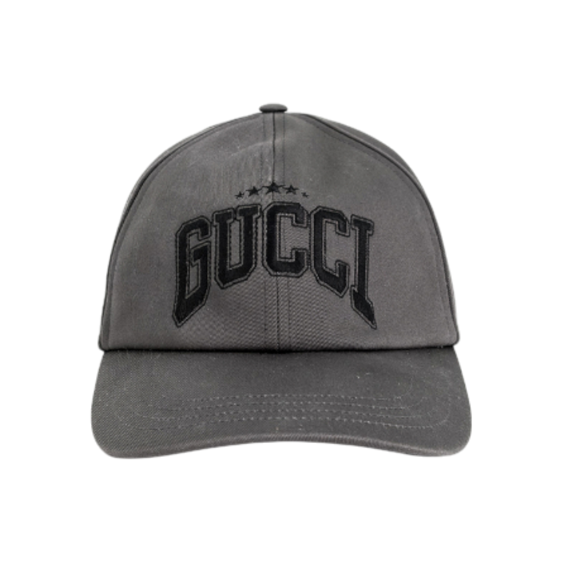 ITOF7IICJW4G Gucci 25SS Logo Embroidered Cotton Baseball Cap - Gray (XXL)