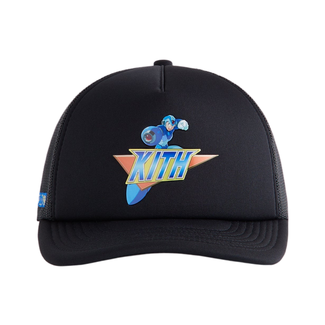 KHM051351-001 Kith x Capcom Mega Man Nolan Trucker Hat Black