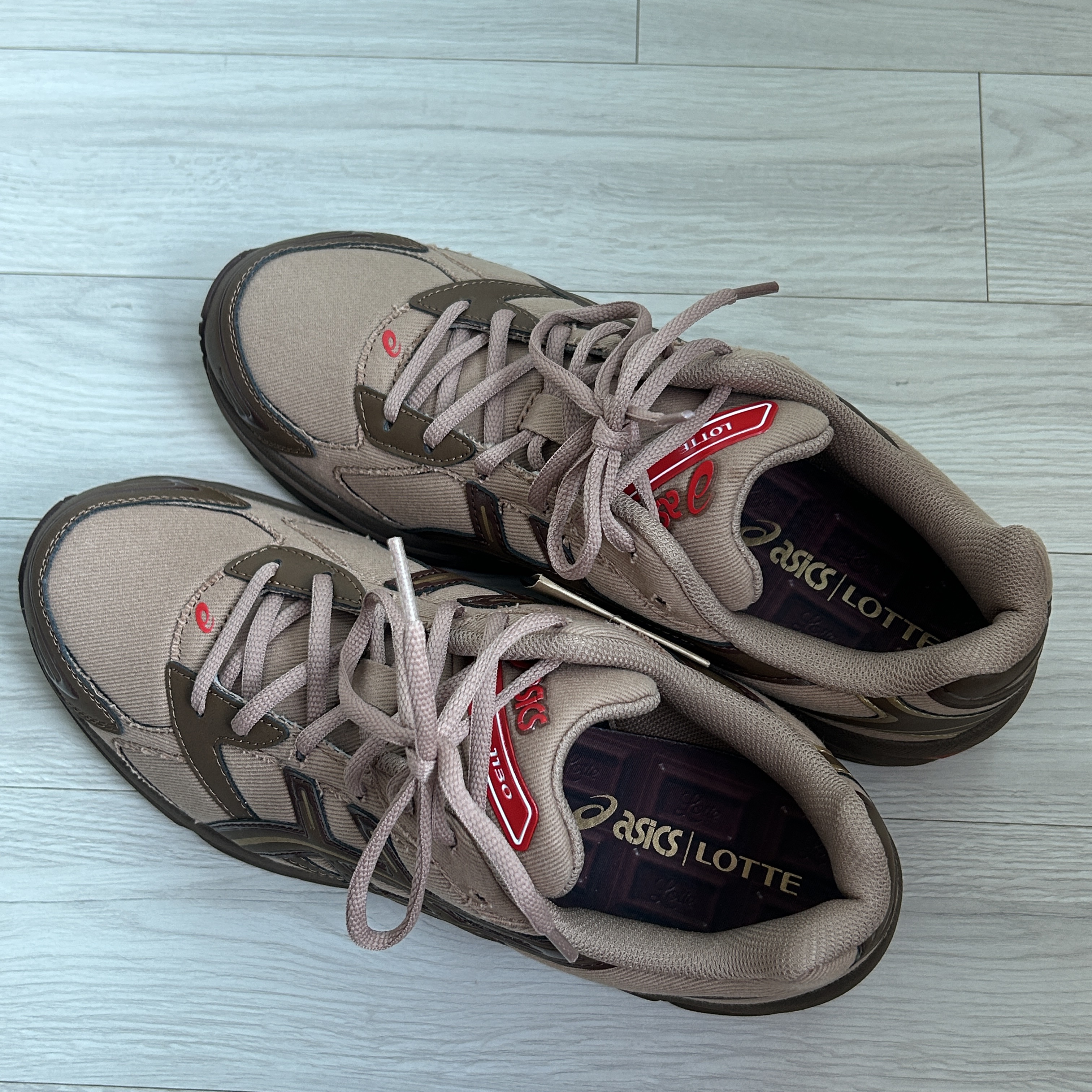 Asics x Lotte Gel-1130 Chocolate Brown 착용 스타일 - 2