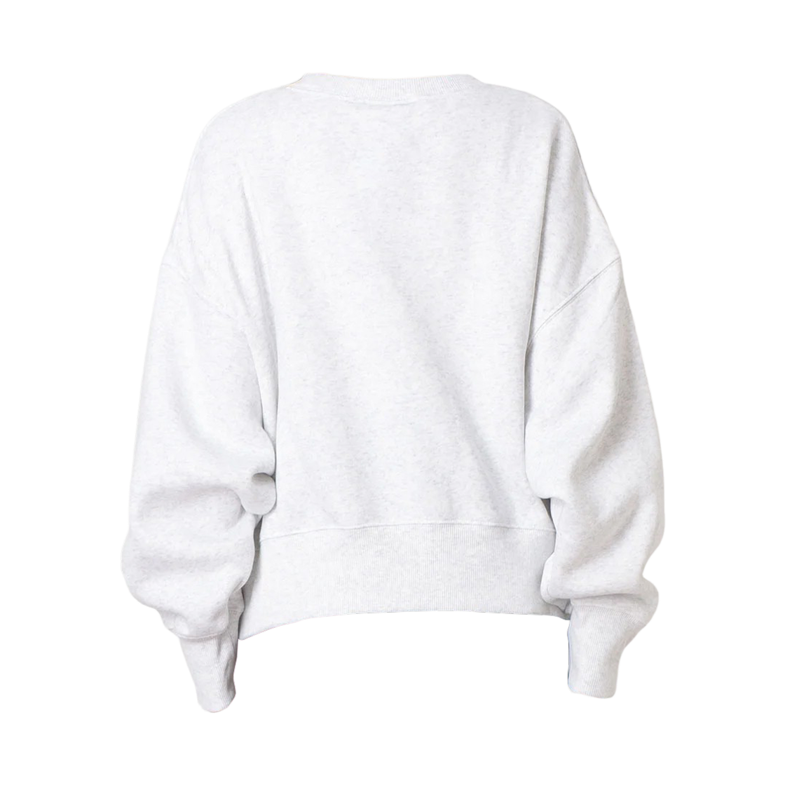 (W) 나이키 NSW 피닉스 플리스 오버 오버사이즈 크루넥 스웨트셔츠 버치 헤더 블랙 - 아시아((W) Nike NSW Phoenix Fleece Over Oversized Crewneck Sweatshirt Birch Heather Black - Asia) - 2