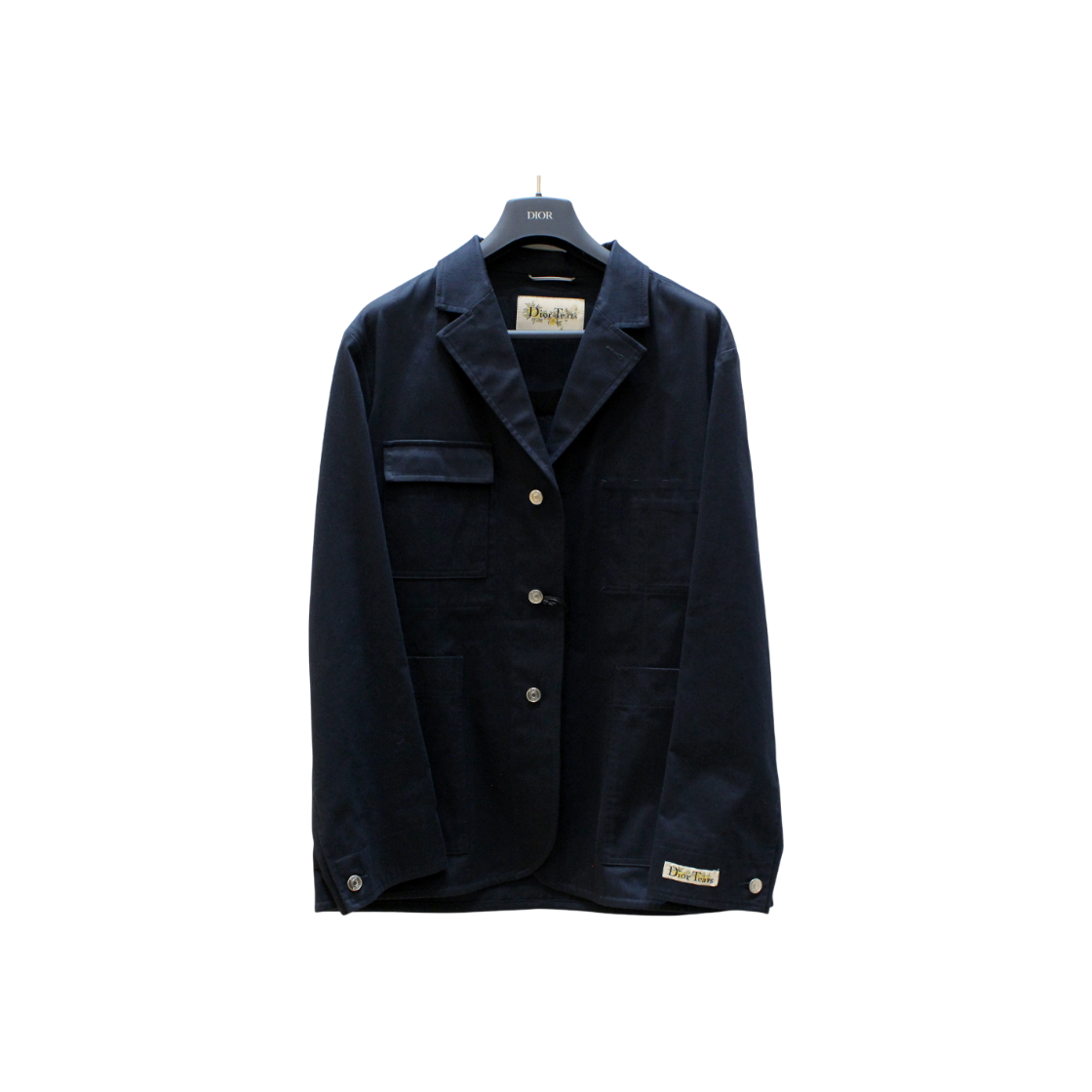 디올 티어스 데님 자켓 네이비 52사이즈 393C210C5826(Dior Tears Denim Jacket - Navy, Size 52)