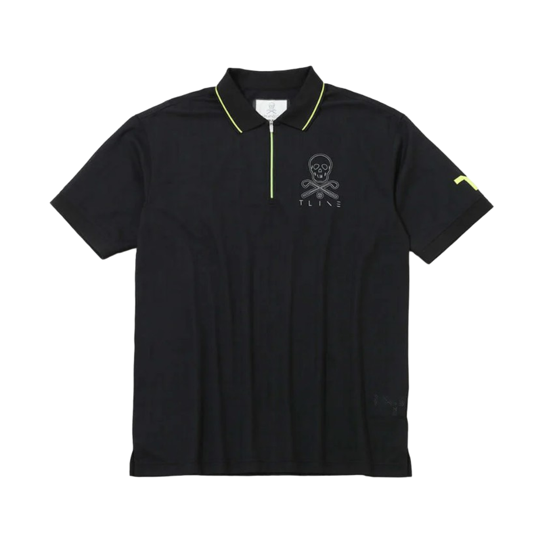 MXM-5A-AP01 Mark & Lona T-Mark Pattern Polo Black
