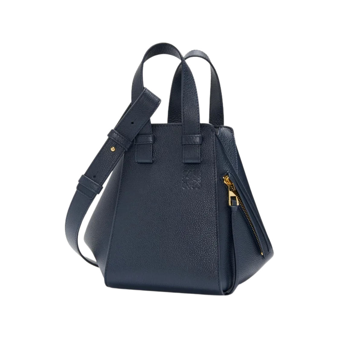 로에베 소프트 그레인드 카프스킨 컴팩트 해먹백 딥 네이비(Loewe Compact Hammock Bag in Soft Grained Calfskin Deep Navy)