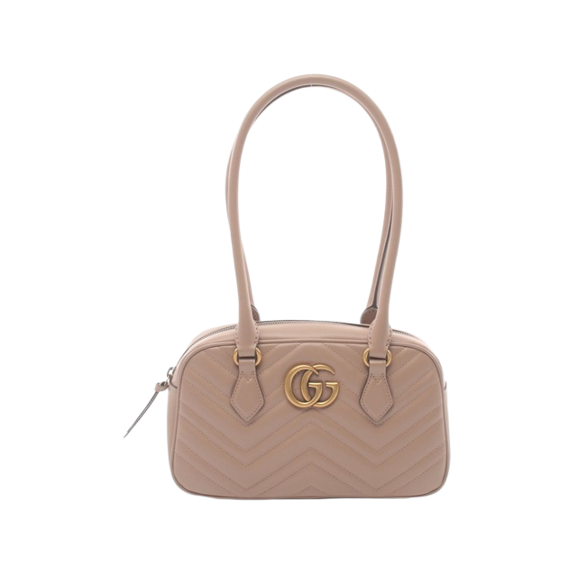 구찌 마몽트 스몰 탑 핸들백 더스티 핑크(Gucci Marmont Small Top Handle Bag Dusty Pink) - 1