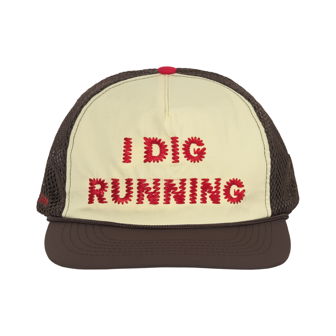 알렉스 조노 아이 디그 러닝 트러커 햇 OG 브라운 - 케이프타운(Alex Zono I Dig Running Trucker Hat OG Brown - CapeTown)