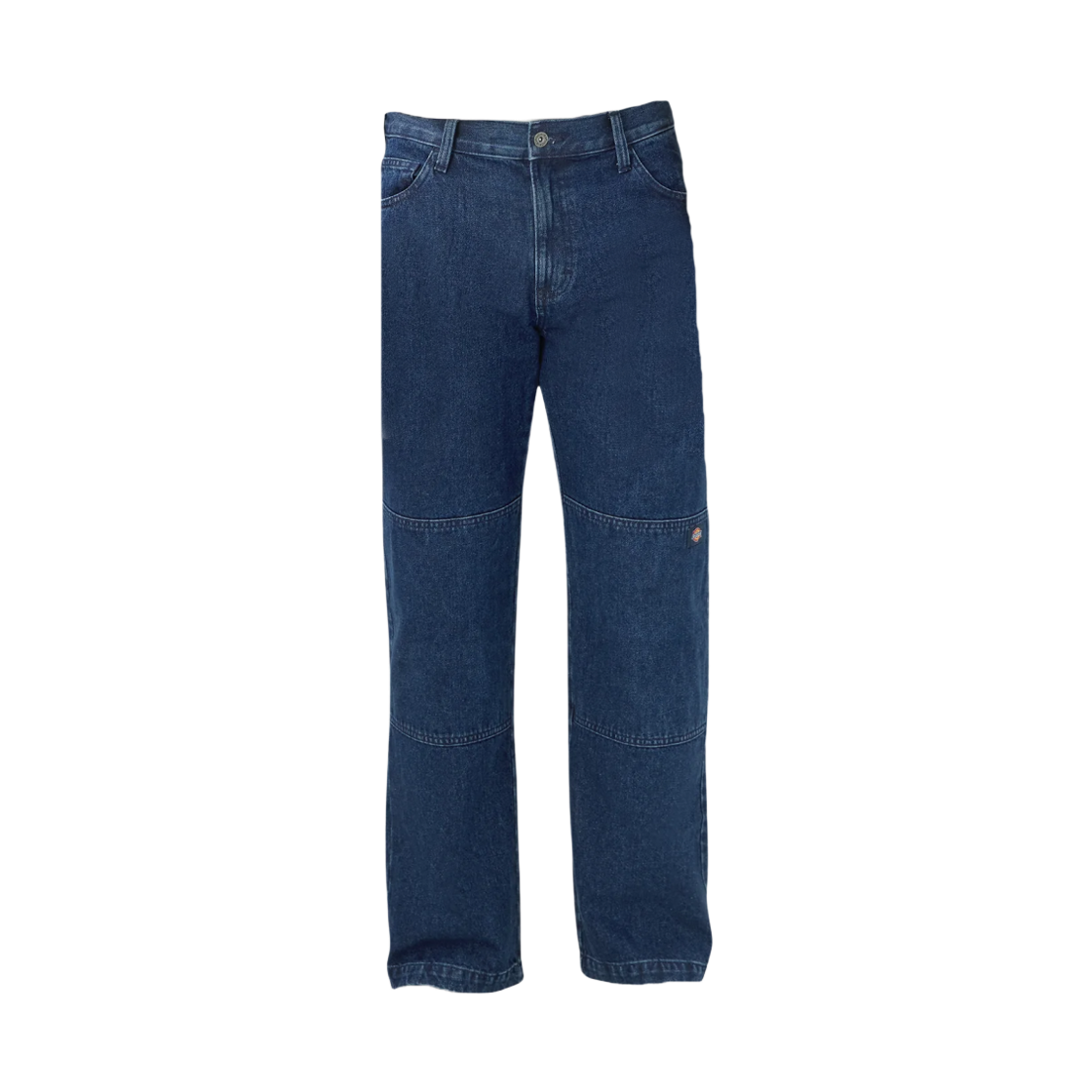 디키즈 루즈핏 더블 니 진 라이트 데님 스톤워시드 인디고 블루(Dickies Loose Fit Double Knee Jeans Stonewashed Indigo Blue)