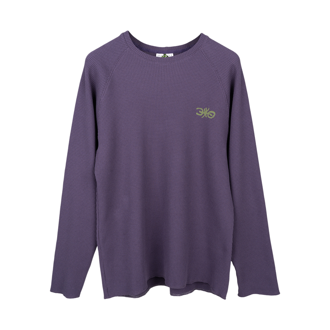 코유 와플 스트레치 롱 슬리브 (퍼플)(Koyu Waffle Stretch Long Sleeve (Purple)) - 2
