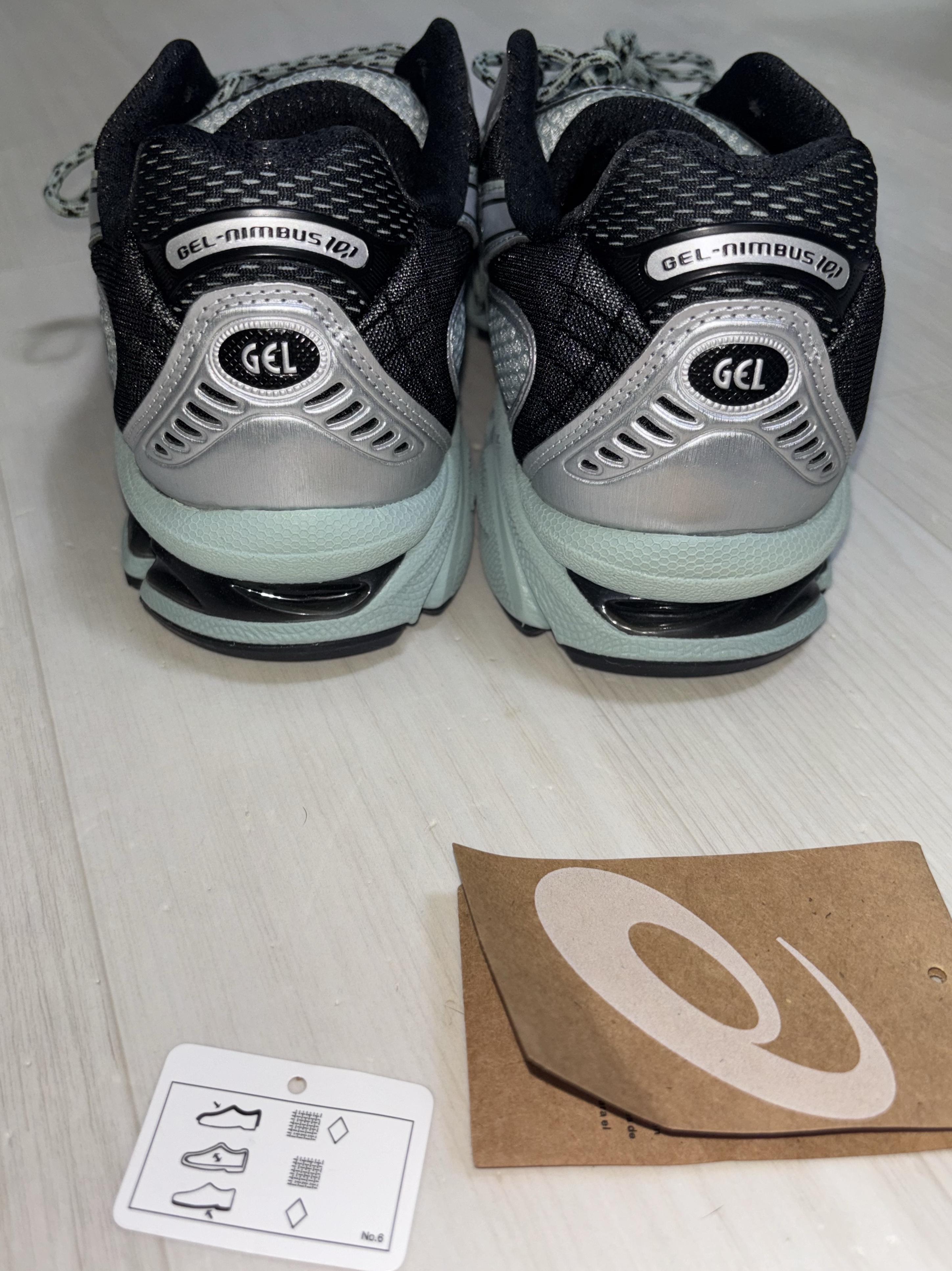 Asics Gel-Nimbus 10.1 Ocean Haze Pure Silver 착용 스타일 - 4