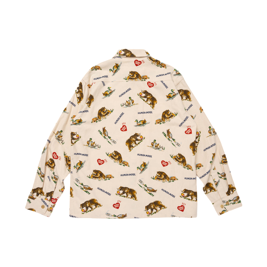 휴먼 메이드 플란넬 셔츠 화이트(Human Made Flannel Shirt White) - 2