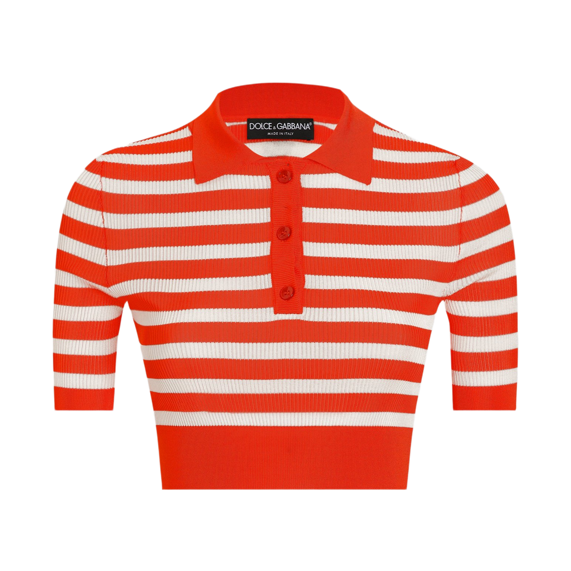 FXZ37ZJAIRRW8266 (W) Dolce & Gabbana Viscose Polo Shirt Multicolor