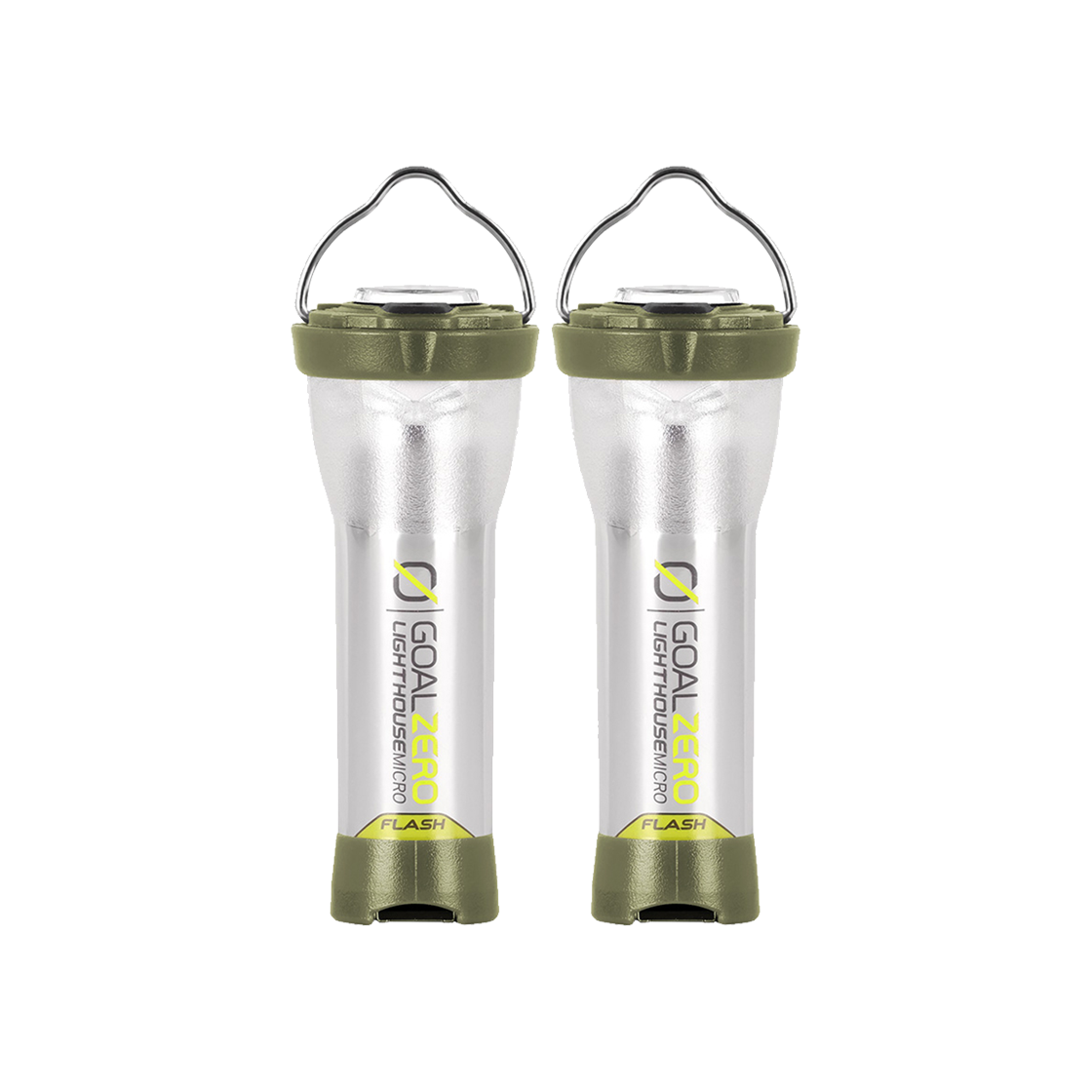 [국내공식밴더] 골제로 라이트하우스 마이크로 랜턴 올리브그린 에디션 2개 정품(GOALZERO Lighthouse Micro Flash USB Rechargeable Lantern Olivegreen Edition)