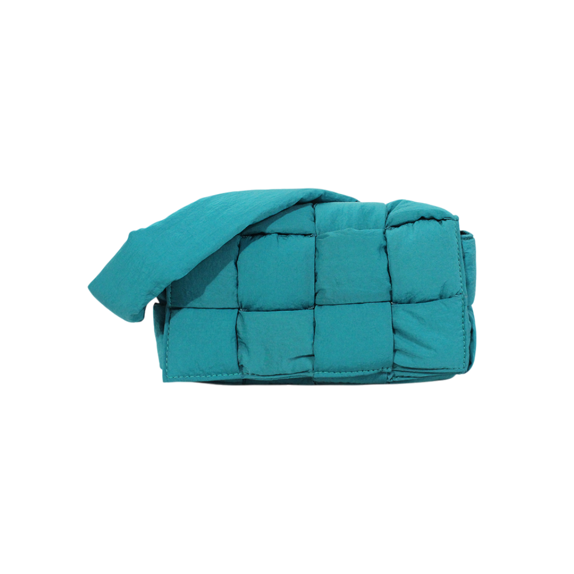 ITTRUWMAM4L5 Bottega Veneta Intrecciato Padded Tech Mini Cassette Belt Bag 679763