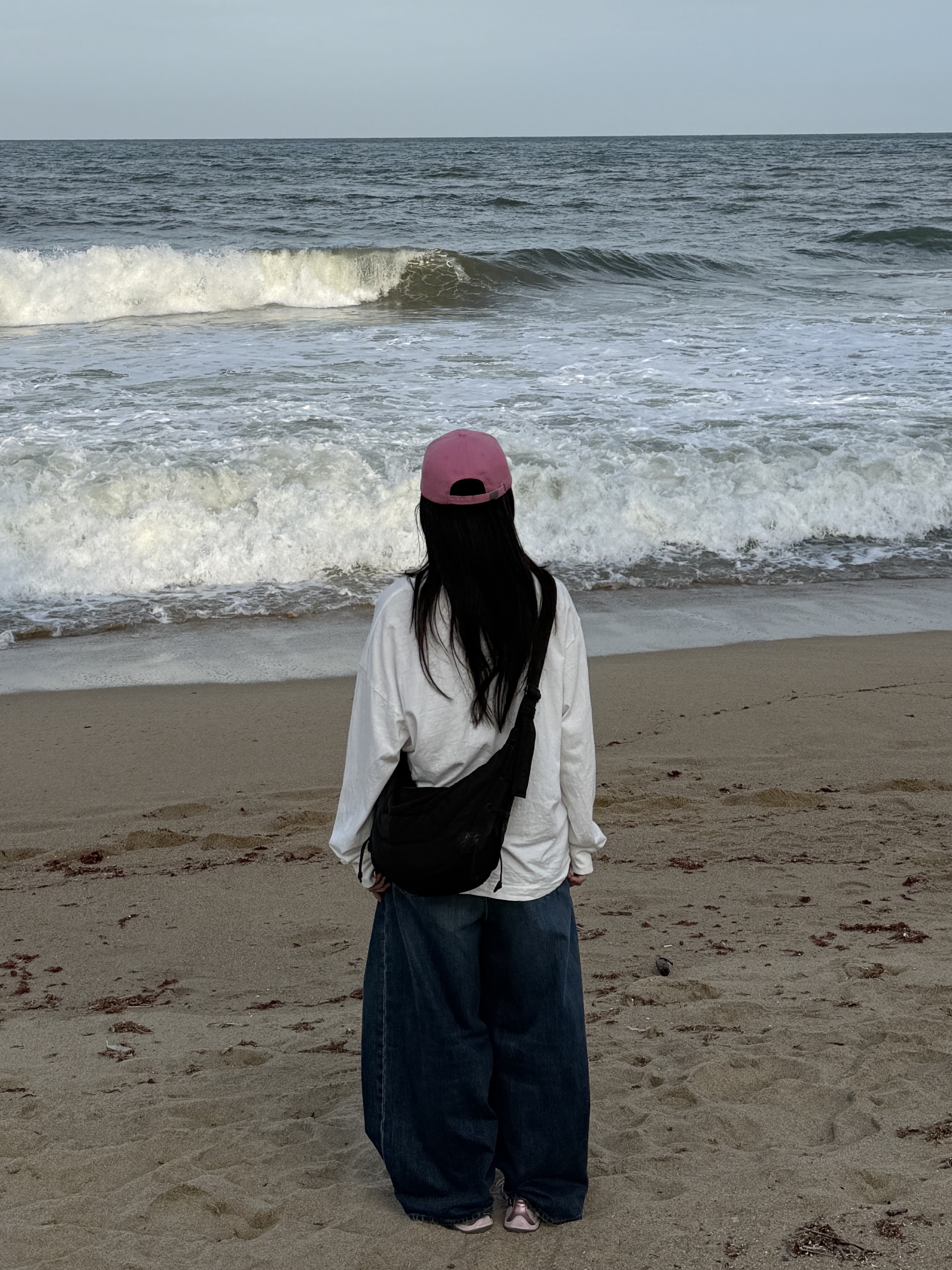 Human Made 6 Panel Cap #1 Pink, Lemaire WR Nylon Canvas Small Soft Game Bag Dark Chocolate 착용 스타일 - 2