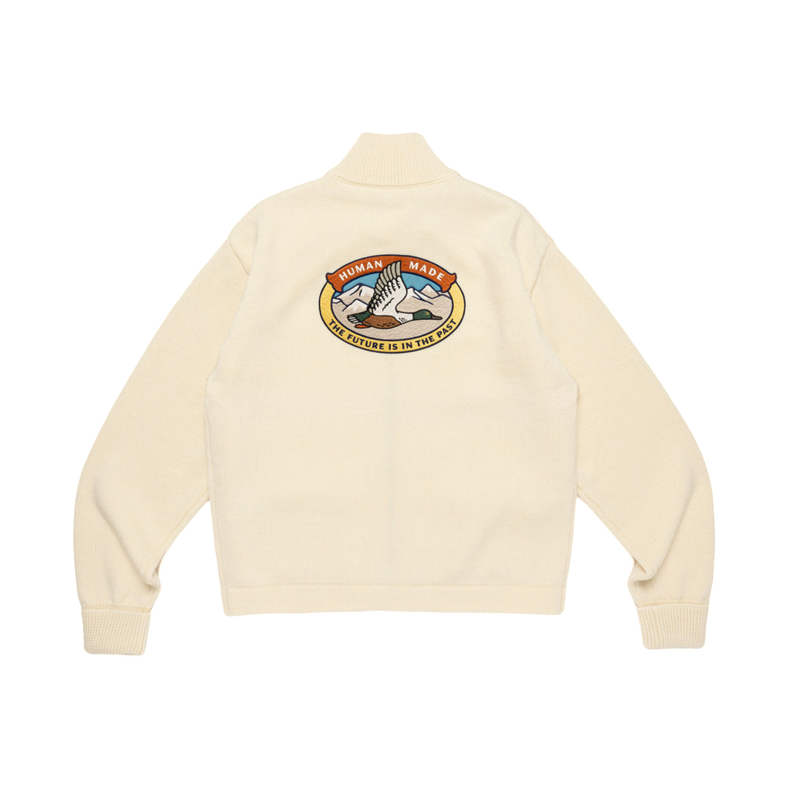 휴먼 메이드 집업 니트 가디건 화이트(Human Made Zip Up Knit Cardigan White) - 2