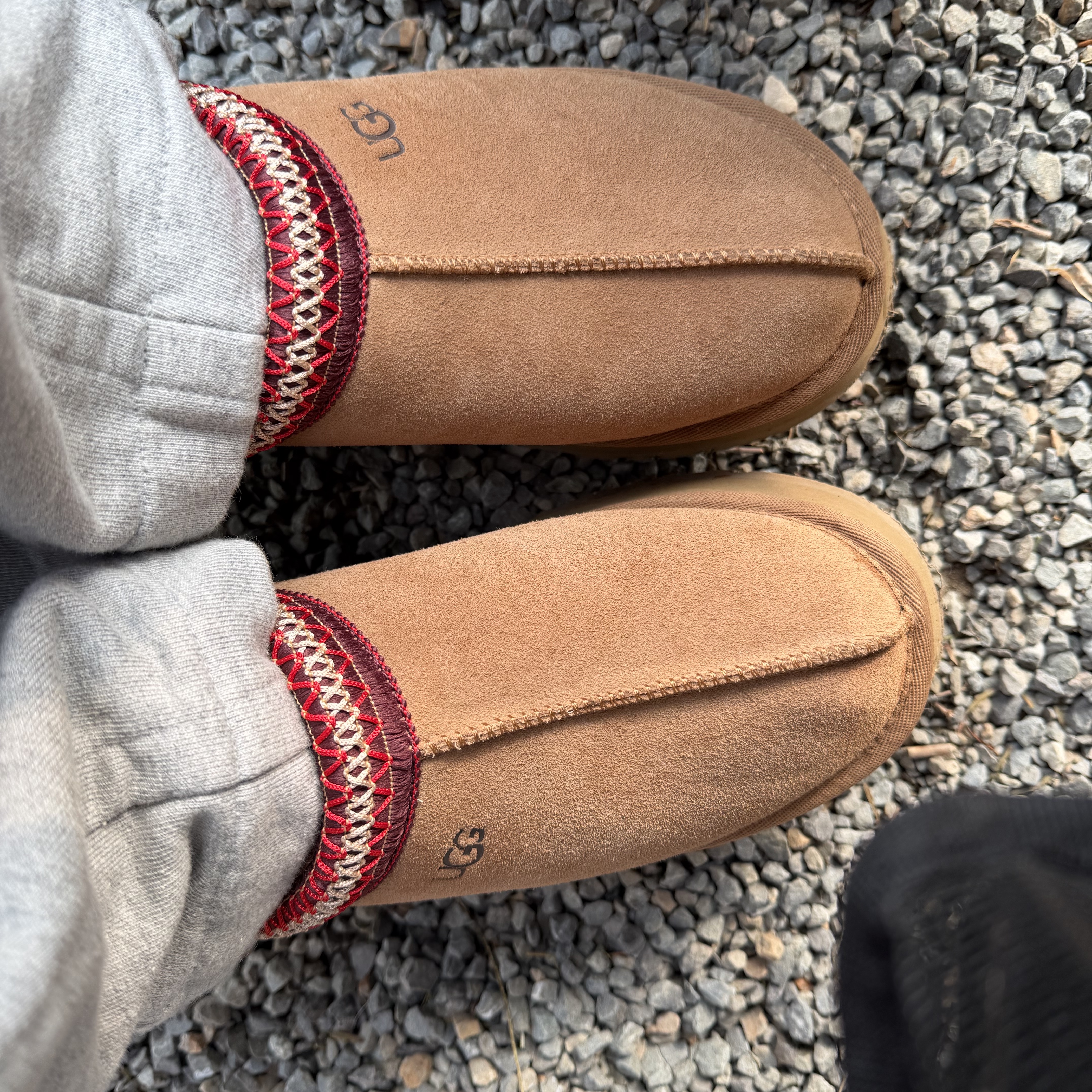 (W) UGG Tazz II Chestnut 착용 스타일