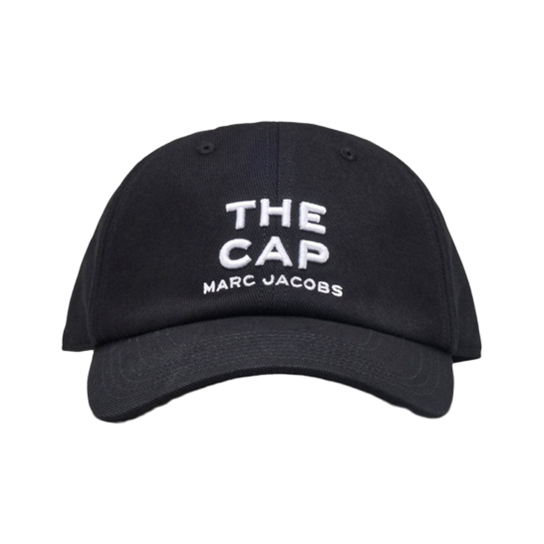 2S5RRA005W15-001 Marc Jacobs Logo Baseball Cap Black