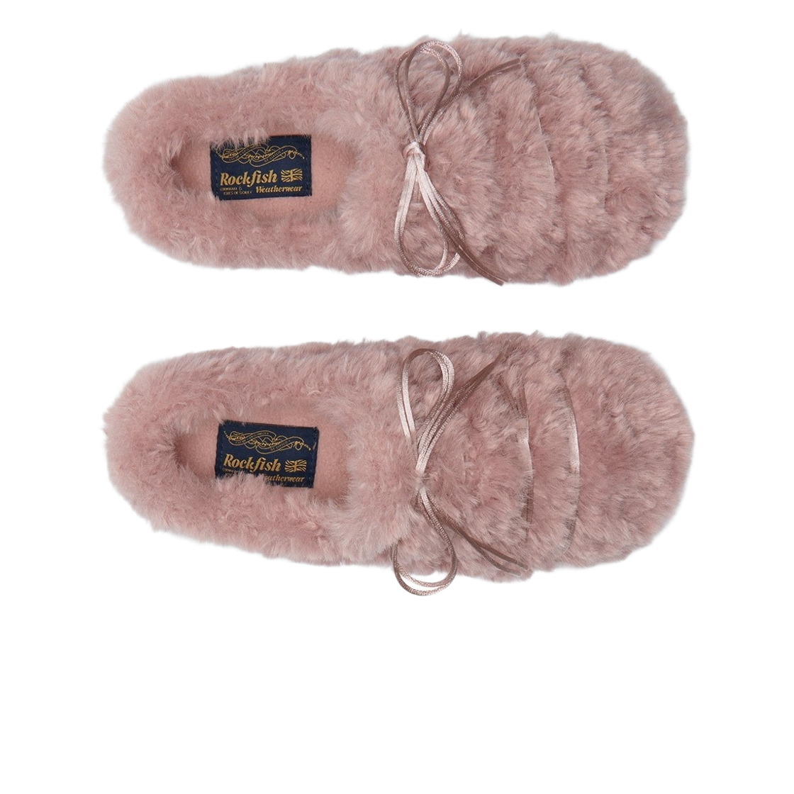 (W) 락피쉬웨더웨어 컬리 퍼 뮬 더스티 핑크((W) Rockfishweatherwear Curly Fur Mules Dusty Pink) - 2