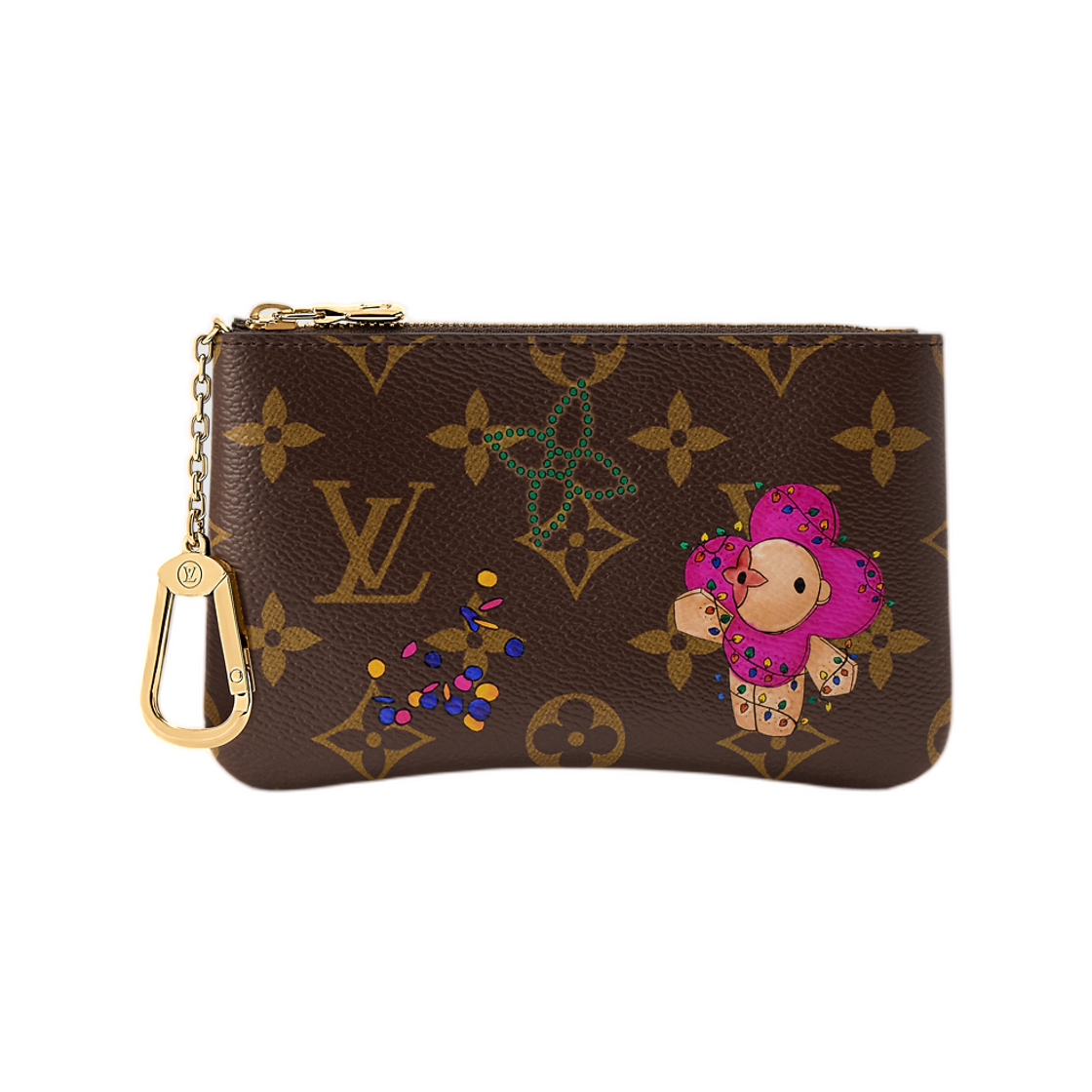 루이비통 키 파우치 S 모노그램 프로즌 오키드(Louis Vuitton Key Pouch S Monogram Frozen Orchid) - 1