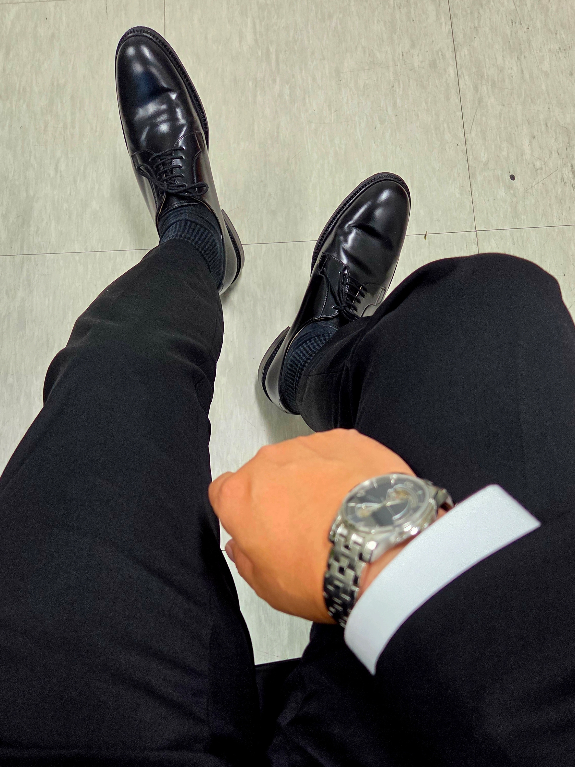 Berwick 5341 Rois Calf 184 Last Leather Sole Black, Hamilton Jazzmaster Open Heart Auto 42mm Stainless Steel Black 착용 스타일