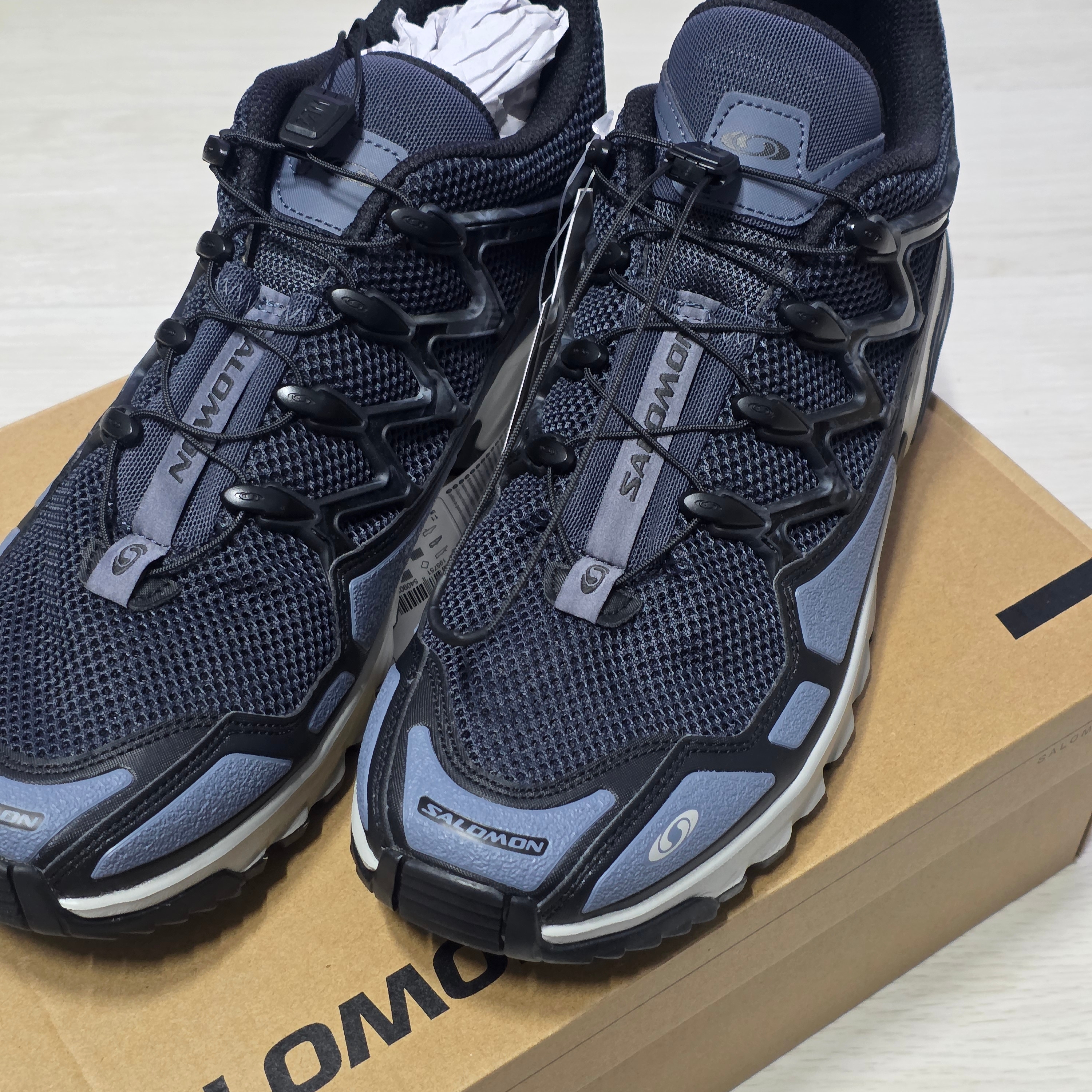 Salomon ACS + OG India Ink Black 착용 스타일 - 3