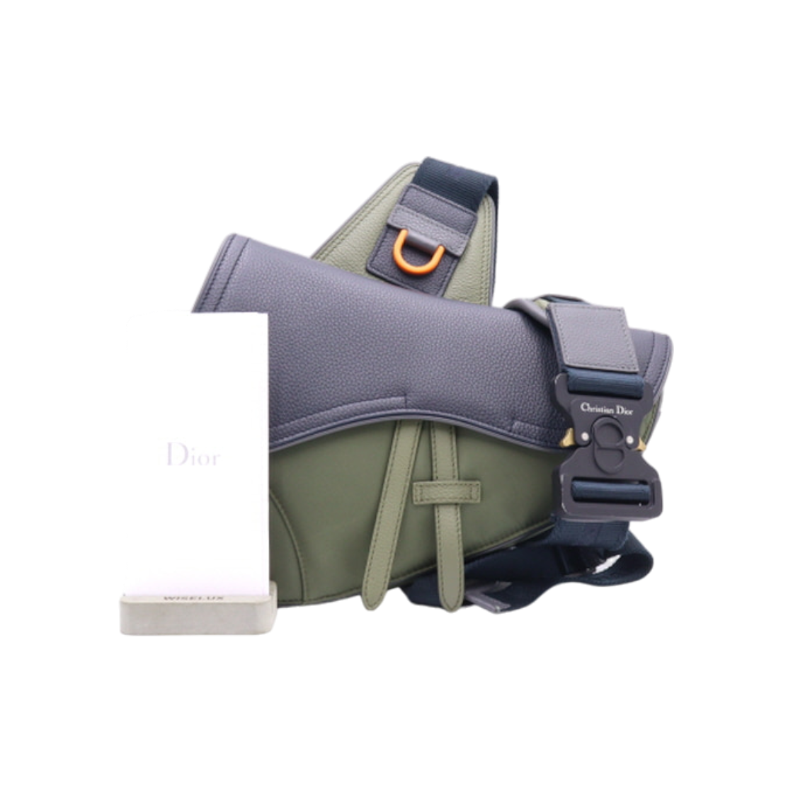 디올 x 사카이 1ADPO246USC 올리브 새들백 크로스백 aa23363(Dior x Sacai Olive Saddle Crossbody Bag AA23363)