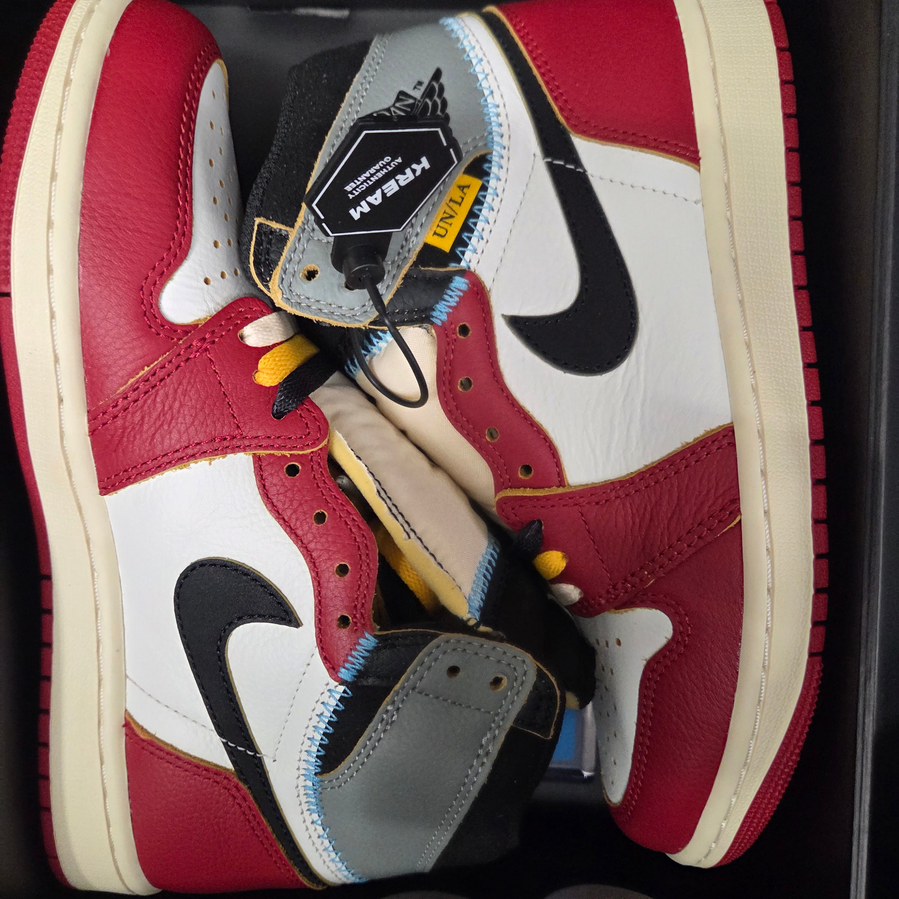 Jordan 1 x Union Retro High OG Chicago Shadow 착용 스타일