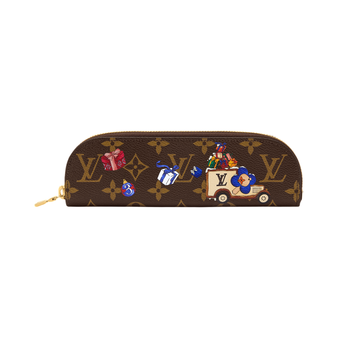 GI1474 Louis Vuitton Charlotte Pencil Pouch Brown