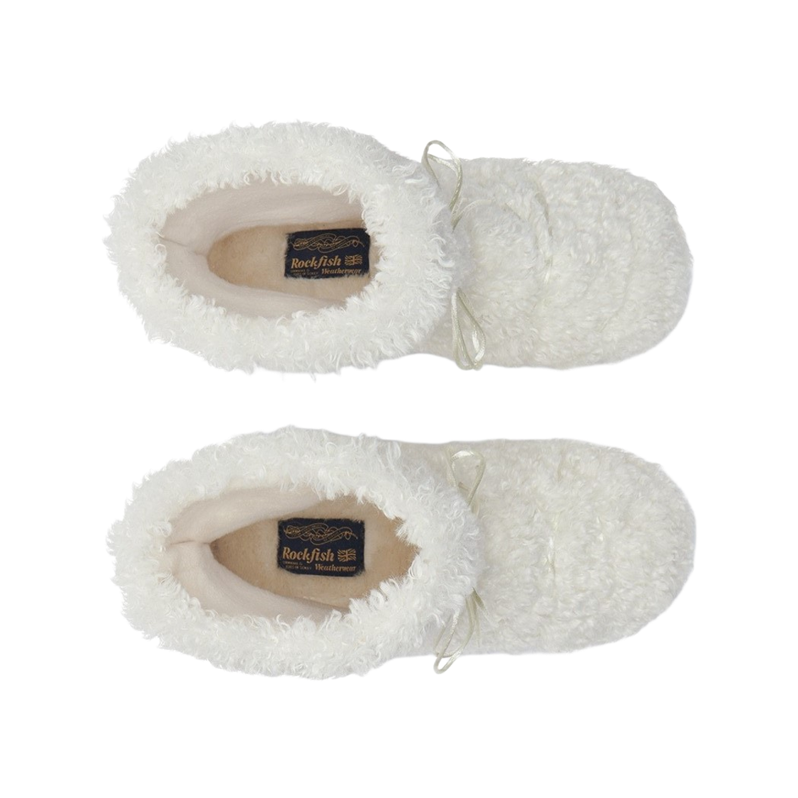 (W) 락피쉬웨더웨어 컬리 퍼 부츠 미들 아이보리((W) Rockfishweatherwear Curly Fur Boots Middle Ivory) - 2