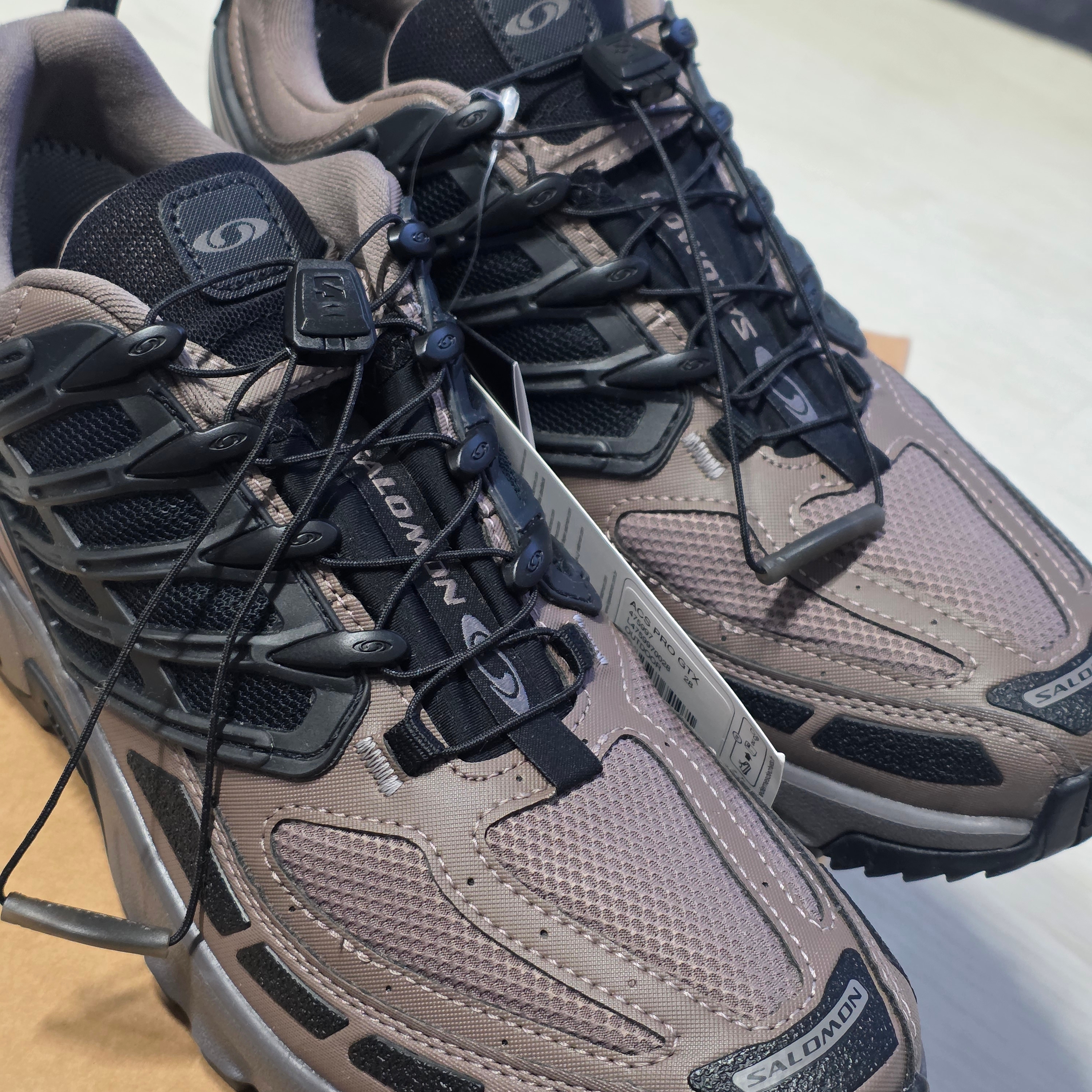 Salomon ACS Pro GTX Black 착용 스타일 - 3
