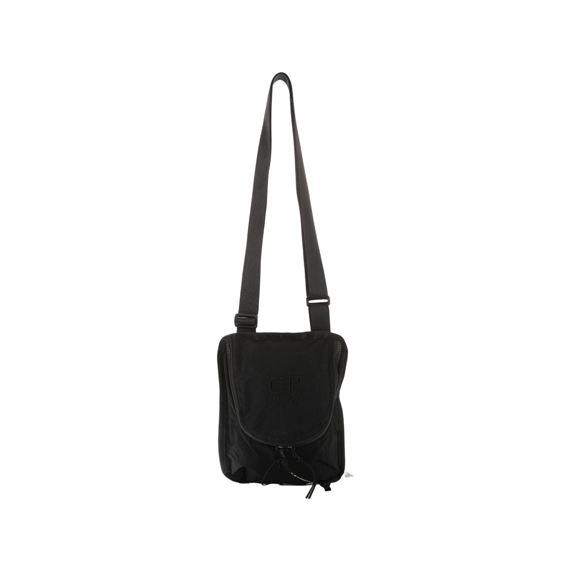 19CMAC119A110188G999 C.P. Company Plain Paper Touch Shoulder Bag Black - 25FW
