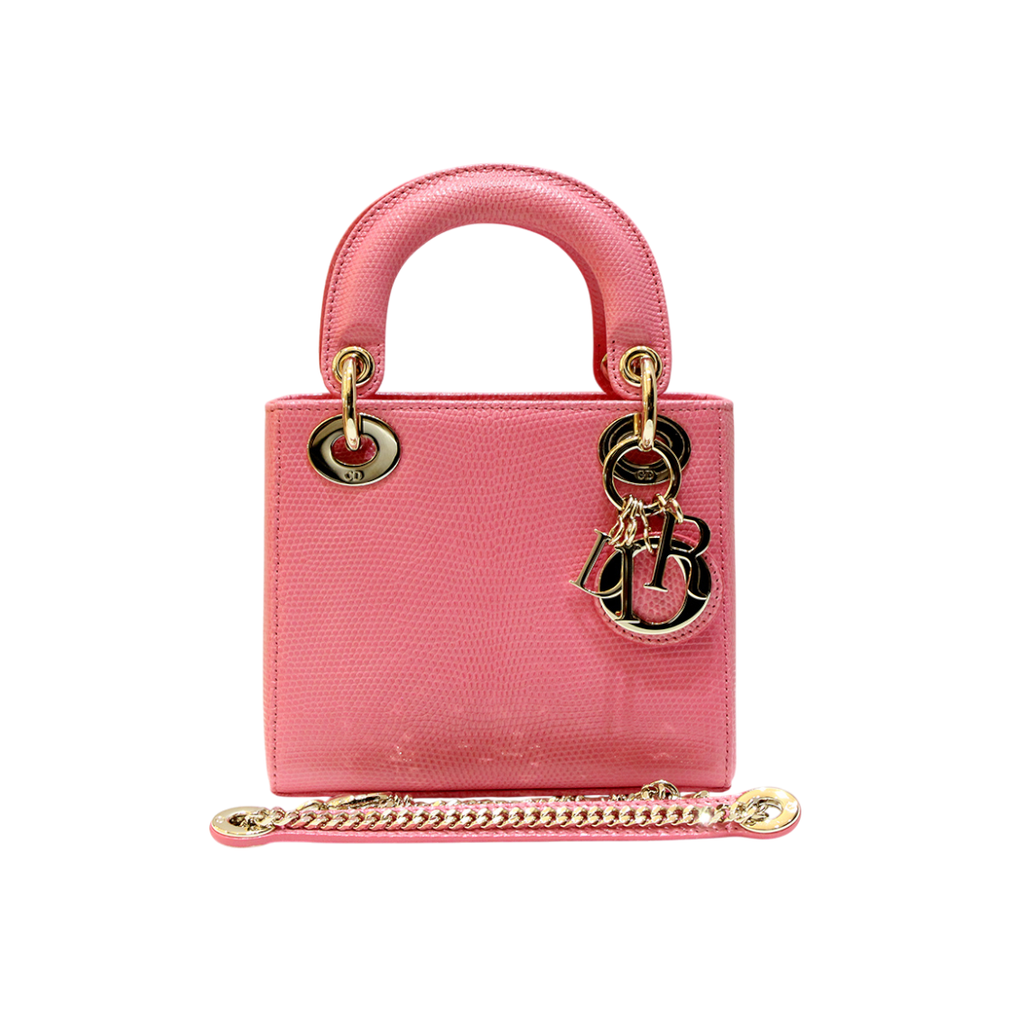 디올 레이디백 리자드 미니 토트백(Dior Lady Dior Mini Lizard Tote Bag)
